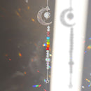 Crystal Star Hexagon Diamond Prisms Hanging Rainbow Chaser Lighting Accessories for Window Curtains Pendant Home Garden Decor