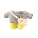 Weiche Cartoon Mini Gelbe Ente Plüschtier Kleidung Niedliche Plüschpuppen für 30 cm Gelbe Ente Kinderspielzeug Geburtstagsgeschenke Zubehör