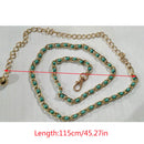 105 cm Bund Hosen Klassische Taille Kette Liebe Herz Hohl Gürtel Für Frauen Hip Hop Stil Mode Feine Taille Gürtel 2020 Trendy