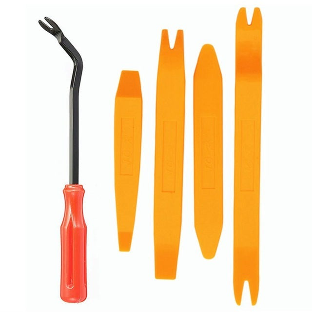 Auto Door Clip Panel Trim Removal Tools Kits Navigation Blades Disassembly Plastic Car Interior Seesaw Conversion Repairing Tool