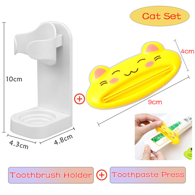 Soporte para cepillos de dientes Traceless, soporte para cepillos de dientes eléctrico montado en la pared para baño, soporte para cepillos de dientes para adultos, accesorios de baño