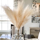 1Pcs Artificial Pampas Grass Home Room Decor Simulation Reed Flower Bouquet DIY Wedding Decoration Birthday Party Supplies