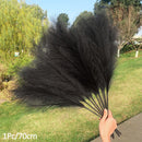 1Pcs Artificial Pampas Grass Home Room Decor Simulation Reed Flower Bouquet DIY Wedding Decoration Birthday Party Supplies