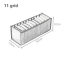 Fordable Jeans Storage Box Separation Clothes Underwear Pants Compartment Storage Closet Drawer Wardrobe Divider Home Organizer