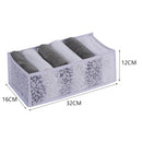 Fordable Jeans Storage Box Separation Clothes Underwear Pants Compartment Storage Closet Drawer Wardrobe Divider Home Organizer