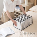 Fordable Jeans Storage Box Separation Clothes Underwear Pants Compartment Storage Closet Drawer Wardrobe Divider Home Organizer