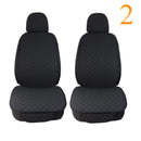Linen Car Seat Cover Protector Summer Front or Rear Seat Back Cushion Pad Mat Backrest Universal for Auto Interior Truck Suv Van