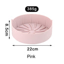 AirFryer-Silikon-Topf, quadratisch, Luftfritteusen, Ofen, Backblech, Brot, gebratenes Huhn, Pizzakorb, Unterlage, Ersatz-Grillpfanne, Zubehör