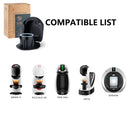 Reusable Capsule Adapter for Dolce Gusto Coffee Capsule Convert Compatible with Genio S,Piccolo Machine Coffee Accesso