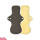 Happy Flute Washable Sanitary Towel Absorbent Reusable Charcoal Bamboo Cloth Menstrual Pad 1 Piece