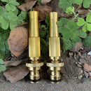 1PC Aluminum Alloy Spray Nozzle Spray Sprinkler High Pressure Direct Spray Garden Hose Adjustable