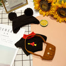 Ropa para pato 30 cm lalafanfan pato accesorios de muñeca de juguete con diadema bolsa suéter sombrero juguetes para niños para niñas