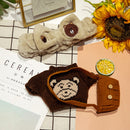 Ropa para pato 30 cm lalafanfan pato accesorios de muñeca de juguete con diadema bolsa suéter sombrero juguetes para niños para niñas