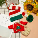 Ropa para pato 30 cm lalafanfan pato accesorios de muñeca de juguete con diadema bolsa suéter sombrero juguetes para niños para niñas