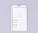 Fashion Card Cover Women Aluminum Alloy Work Name Card Holders Business Work Card ID Badge Lanyard Holder Metal Bags Case