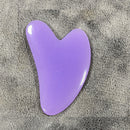 Guasha masaje cara Massag resina cera de abejas Gua Sha imitación Jade tablero acupuntura cuidado de los ojos SPA masajeador herramienta masaje rostro