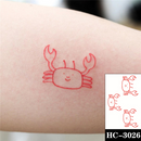 Waterproof Temporary Tattoo Stickere Black Hand Drawn Heart Design Body Art Fake Tattoo Flash Tattoo Wrist Ankle Female