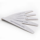 10pcs/lot Wood Nail File 100/180/240 Manicure Double-sided Nails Polish Sanding File Professional Accessory Buffer Tools
