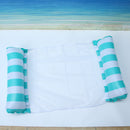 Floating Water Hammock Float Lounger Floating Toys Inflatable Floating Bed Chair Swimming Pool Foldable Inflatable Hammock Bed