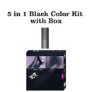 Hair Dryer Brush 5 In 1 Electric Blow Dryer Comb Hair Curling Wand Detachable Brush Kit Negative Ion Straightener Hair Curler