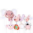 Toy Baby Stroller Comfort Stuffed Animal Rattle Crib Rattles Toys Gift Mobile Infant Stroller Toys For Baby Hanging Bed Bell Toy