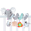 Toy Baby Stroller Comfort Stuffed Animal Rattle Crib Rattles Toys Gift Mobile Infant Stroller Toys For Baby Hanging Bed Bell Toy