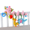 Toy Baby Stroller Comfort Stuffed Animal Rattle Crib Rattles Toys Gift Mobile Infant Stroller Toys For Baby Hanging Bed Bell Toy