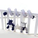 Toy Baby Stroller Comfort Stuffed Animal Rattle Crib Rattles Toys Gift Mobile Infant Stroller Toys For Baby Hanging Bed Bell Toy