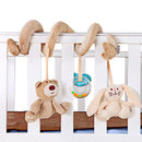 Toy Baby Stroller Comfort Stuffed Animal Rattle Crib Rattles Toys Gift Mobile Infant Stroller Toys For Baby Hanging Bed Bell Toy
