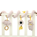 Toy Baby Stroller Comfort Stuffed Animal Rattle Crib Rattles Toys Gift Mobile Infant Stroller Toys For Baby Hanging Bed Bell Toy