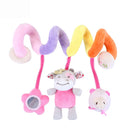 Toy Baby Stroller Comfort Stuffed Animal Rattle Crib Rattles Toys Gift Mobile Infant Stroller Toys For Baby Hanging Bed Bell Toy