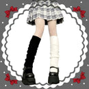 Punk Solid Black Cool Knit Long Socks Women Outdoor Knee High Elastic Leg Warmers 2022 Lady Warm Slim Gothic Hip-hop Rock Sock