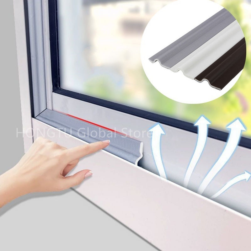4M-40M Fensterdichtungsstreifen Akustikschaum weiß für Schiebetürfenster winddicht schalldicht Baumwolldichtung Türspalt Schallschaum