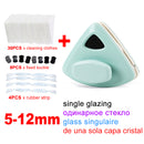 Magnetische Glasbürste Doppelseitige Glasreinigungsbürste für die Fensterreinigung Haushaltsreinigungswerkzeug Magnetische Fensterreinigungsbürste