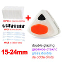 Magnetische Glasbürste Doppelseitige Glasreinigungsbürste für die Fensterreinigung Haushaltsreinigungswerkzeug Magnetische Fensterreinigungsbürste