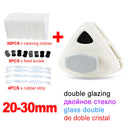 Magnetische Glasbürste Doppelseitige Glasreinigungsbürste für die Fensterreinigung Haushaltsreinigungswerkzeug Magnetische Fensterreinigungsbürste