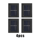 Smart Solar LED Outdoor Light Waterproof Garden Decor Lamps for Balcony Courtyard Street Wall Light Garden Outdoor Solar Lamp