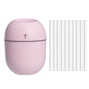 200ML Mini Ultrasonic Air Humidifier Romantic Light USB Essential Oil Diffuser Car Purifier Aroma Anion Mist Maker With LED Lamp