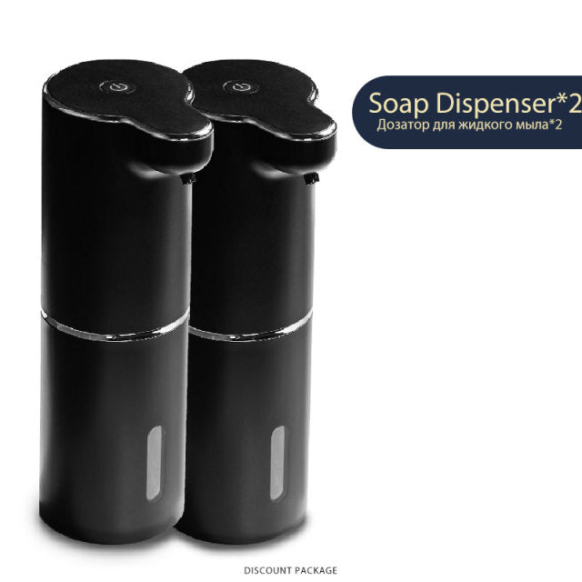 Nuevo dispensador de jabón de baño multifuncional Dispensador de jabón de espuma con sensor inteligente Cargador USB de alta calidad Desinfectante de manos