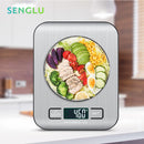 Kitchen Scale With LCD Display Digital Food Scale Weight Grams and Oz for Weight Loss Cooking Baking High Precise Scales