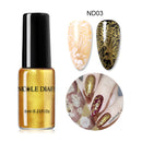 NICOLE DIARY 6ml Stamping Nail Polish Black White Nail Art Printing Varnish Stamp for Nails Hybrid Nail Polish Lacquers