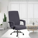 Modern Spandex Anti-dirty Computer Chair Cover Elastic Boss Office Chair Cover Easy Washable Removable or 2pcs Armrest Cover
