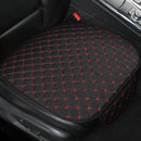 Funda de asiento de coche de lino, cojín de tela de lino delantero y trasero, alfombrilla protectora transpirable, alfombrilla Universal para Interior de coche, camión, SUV, furgoneta