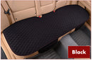 Funda de asiento de coche de lino, cojín de tela de lino delantero y trasero, alfombrilla protectora transpirable, alfombrilla Universal para Interior de coche, camión, SUV, furgoneta