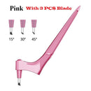 Craft Cutting Tools 360 Rotating Blade Paper-Cutter 3 Replace Blade Craft Cutting Knife DIY Art Wear-Resisting Art Cutting Tool