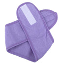 Eyelashes Extension Spa Face Headband Wrap Head Terry Cloth Headband Make Up Stretch Towel with Magic Tape Makeup Accessories