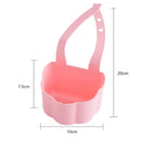 Kitchen Sink Drain Soap Sponge Holder Bathroom Storage Basket Bag Faucet Holder Adjustable Sink Kitchen Accessories