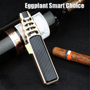2022 Kitchen BBQ Cigar Big Jet Flames Fire Turbo Torch Outdoor Camping Lighter Without Butane Gas