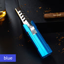2022 Kitchen BBQ Cigar Big Jet Flames Fire Turbo Torch Outdoor Camping Lighter Without Butane Gas