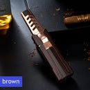2022 Kitchen BBQ Cigar Big Jet Flames Fire Turbo Torch Outdoor Camping Lighter Without Butane Gas